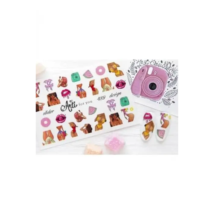 Tırnak Stickerı Arti 489