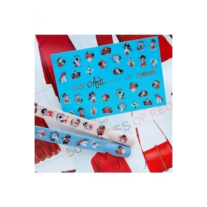 Tırnak Stickerı Arti 52