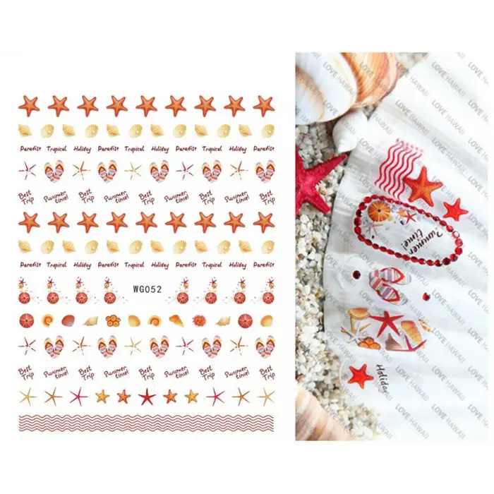 Tırnak süsleme aksesuar stickerı