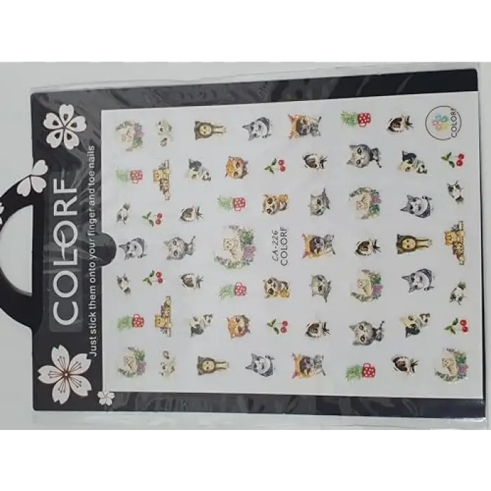 Tırnak Süsleme Dekoru Sticker