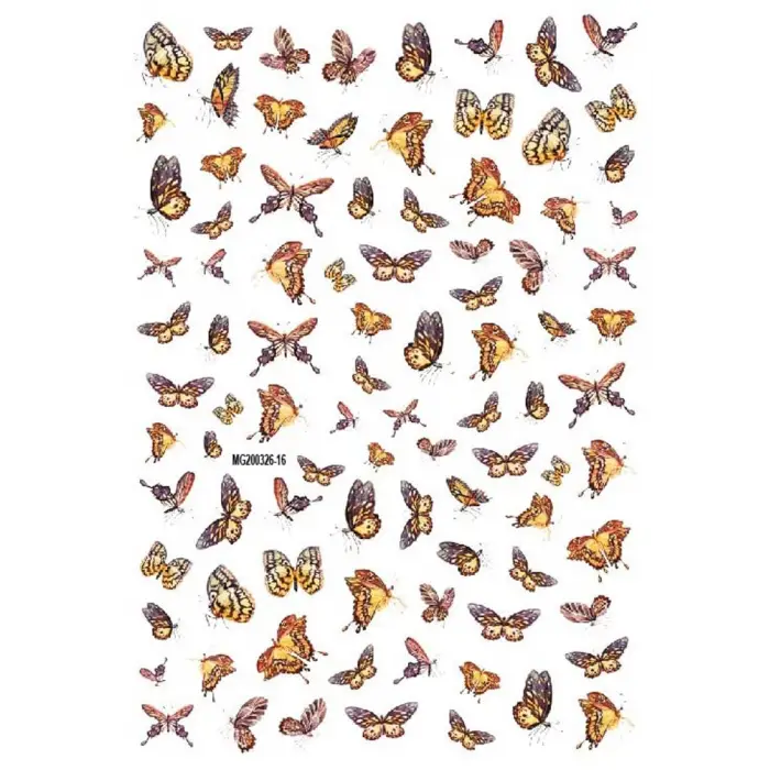 Tırnak tasarımı için sticker