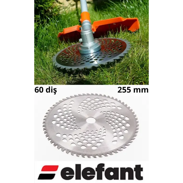 Tırpan Başlığı Disk 60T 255X25.4