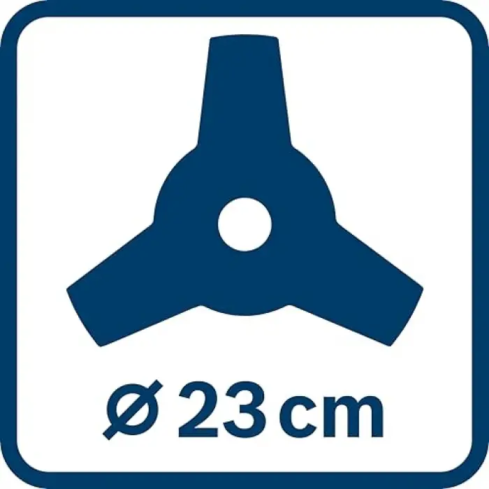 Tırpan Yedek Bıçak Seti, 23 cm