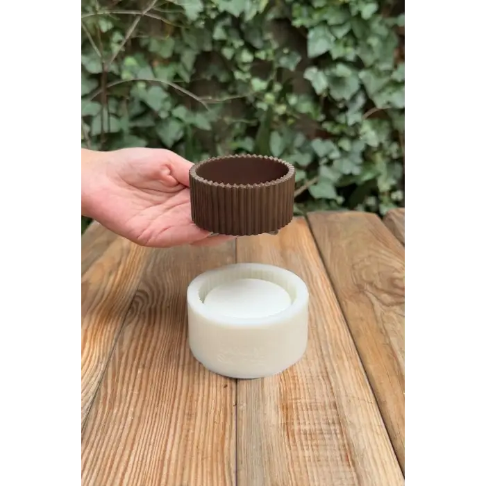 Tırtıklı Silikon Kap Kalıbı
