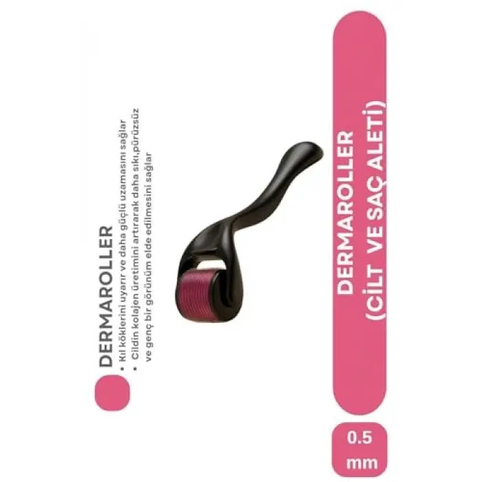 Titanyum Iğneli Derma Roller 0.5 Mm Drs50