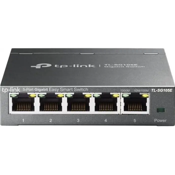 TL-SG105E 5-Portlu Gigabit Easy Smart Switch
