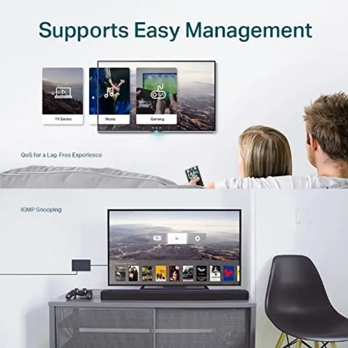 TL-SG108E, 8-Port Gigabit Easy Smart Switch