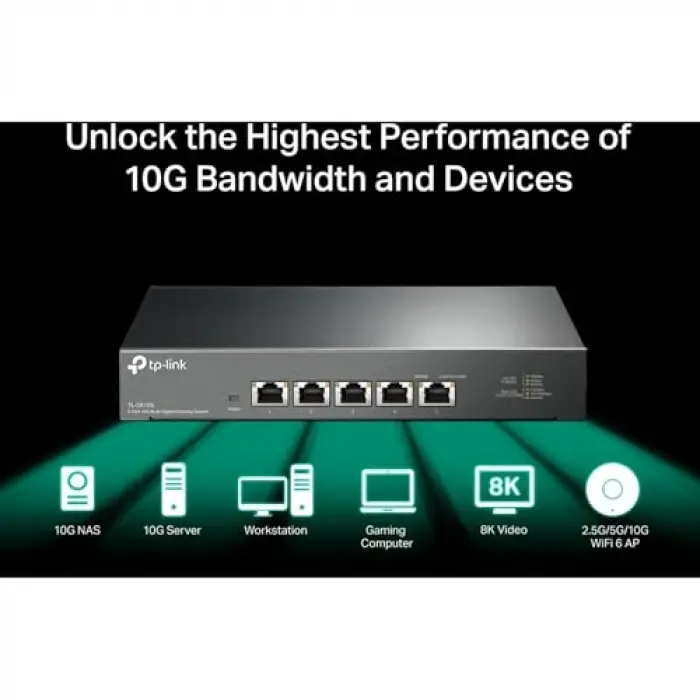 TL-SX105,5-Port 10G Desktop Switch