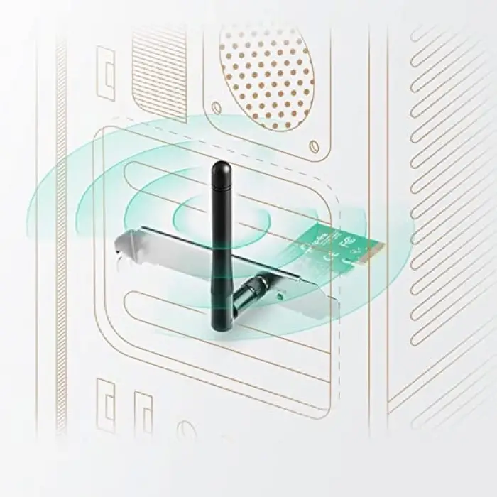 TL-WN781ND 150Mbps Kablosuz Pcı Express Adaptör