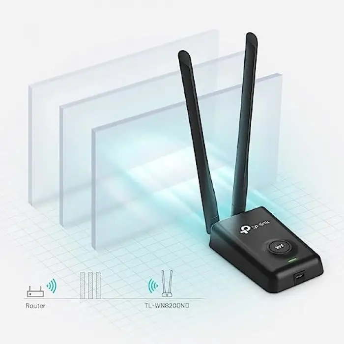 TL-WN8200ND, 300Mbps High Power Wireless USB Adapter