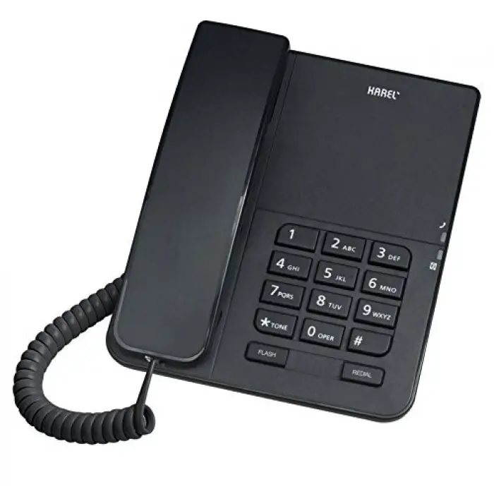 TM140 Siyah Kablolu Telefon