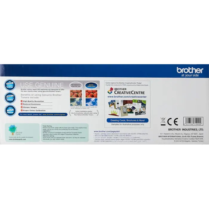 TN-265Y Orijinal Sarı Toner
