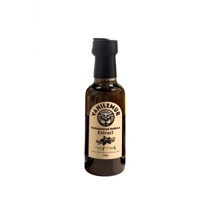 Tohumlu Vanilya Extractı Premium Vanilya Özütü 125 g