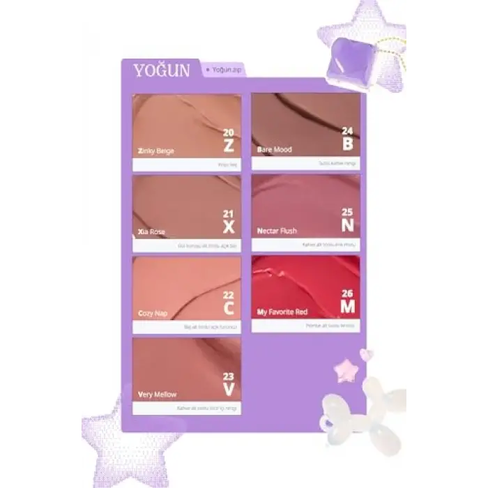 Tok Blush Keycap kremden pudraya dönüşen allık, 24 Bare Mood