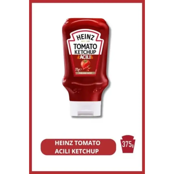Tomato Acılı Ketchup 375g 2li Set