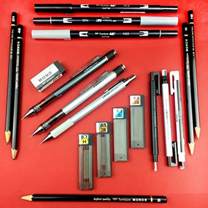 Tombow Leader Uç 0,9Mm 12Uç/Tüp, 2B