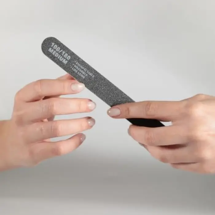 Törpü 100/180 Düz Oval Siyah