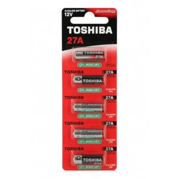 TOSHIBA 27A BP ALKALİN PİL 5Lİ