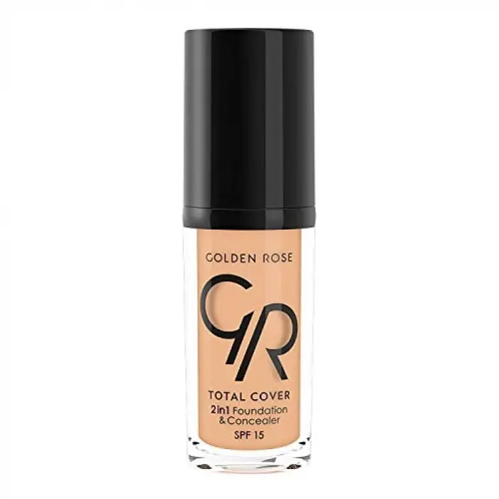 Total Cover 2In1 Foundation&Concealer No:07 1 Paket