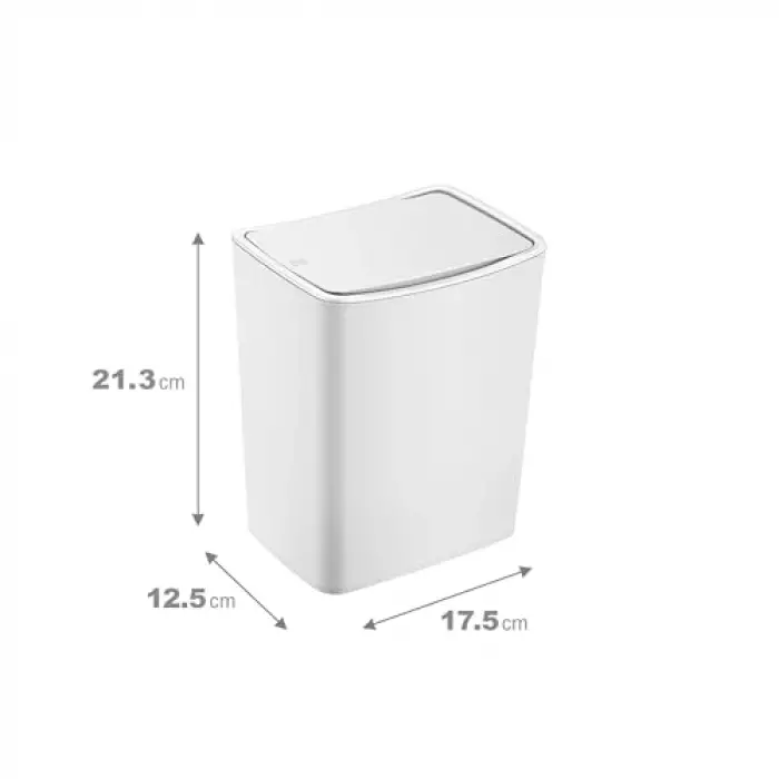 Touch Çöp Kovası 4 LT BEYAZ