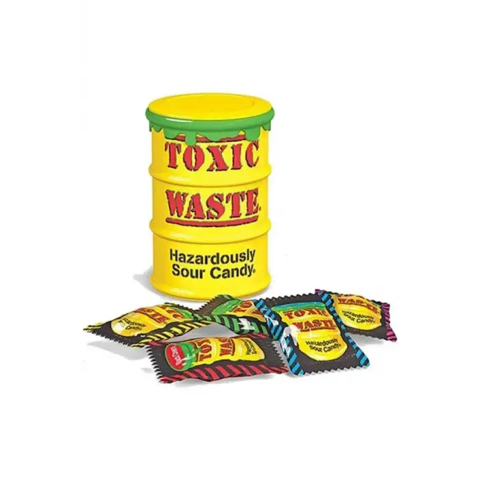 Toxıc Sarı Hazadously Ekşi Şeker 42 g (Sarı)