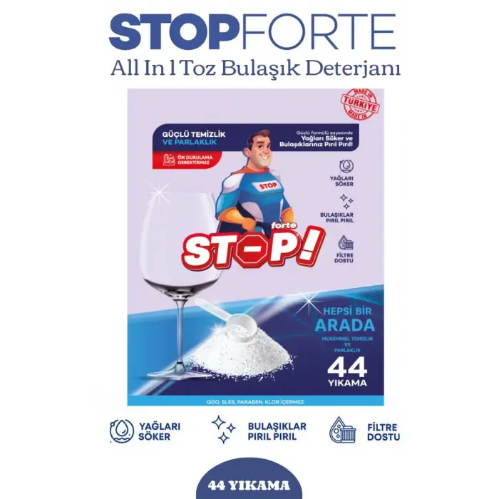 Toz Bulaşık Deterjanı