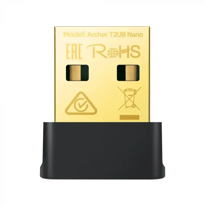 TP-Link Archer T2UB Nano, AC600 Nano Wi-Fi Bluetooth 4.2 USB Adaptör