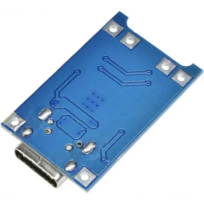TP4056 Type-C 1S 3.7V LiPo; Li-ion Pil Bms Korumalı Şarj Devresi, 10 Adet
