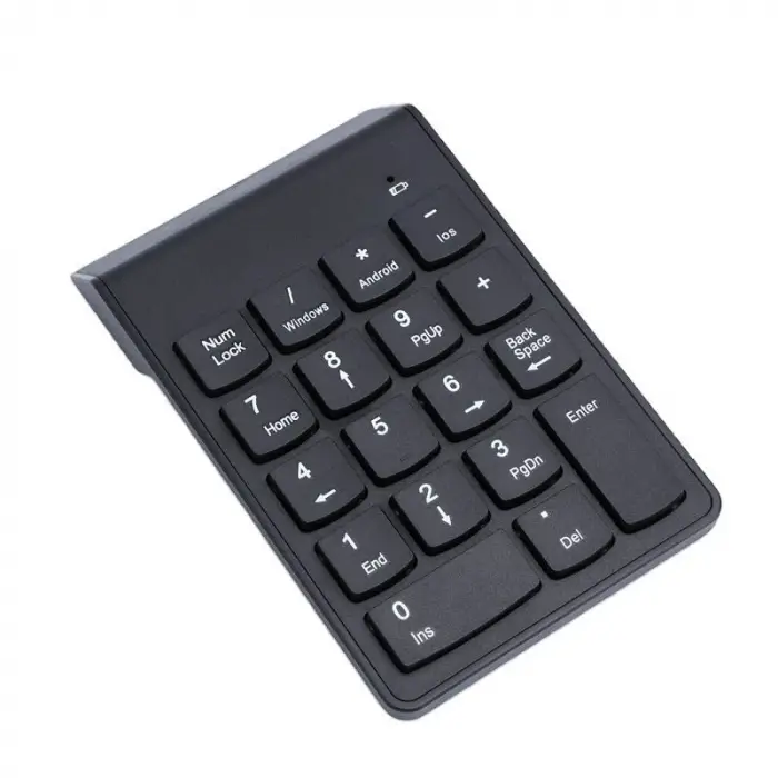TR-59 Süper İnce Kablosuz Keypad Klavye NumLock Numped