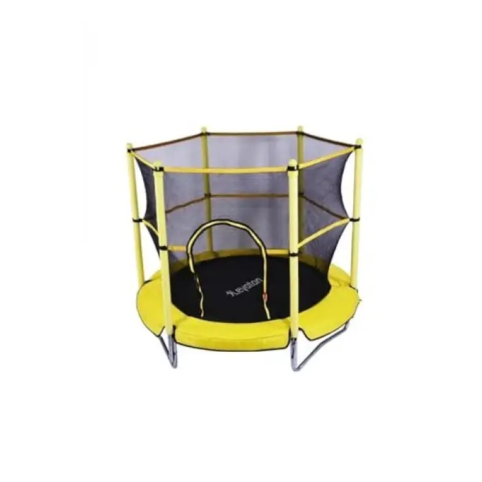 Trambolin Fileli Korumalı 152 Cm Kolay Kurulum Sarı Tek Ebat