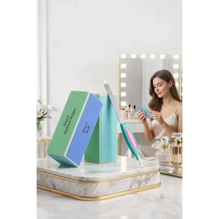 Transformacion 4 Yüzeyli Törpü Ve Parlatma Blok Sünger 3 Lü Set
