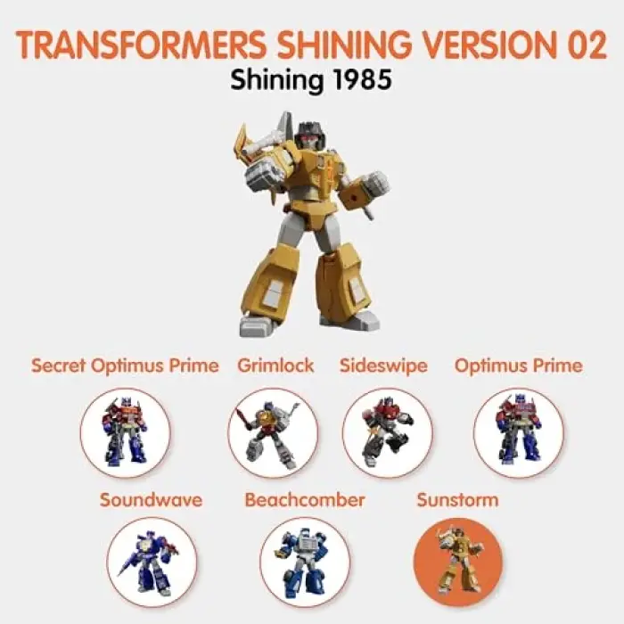 Transformers Shining Version 02 Aksiyon Figürü