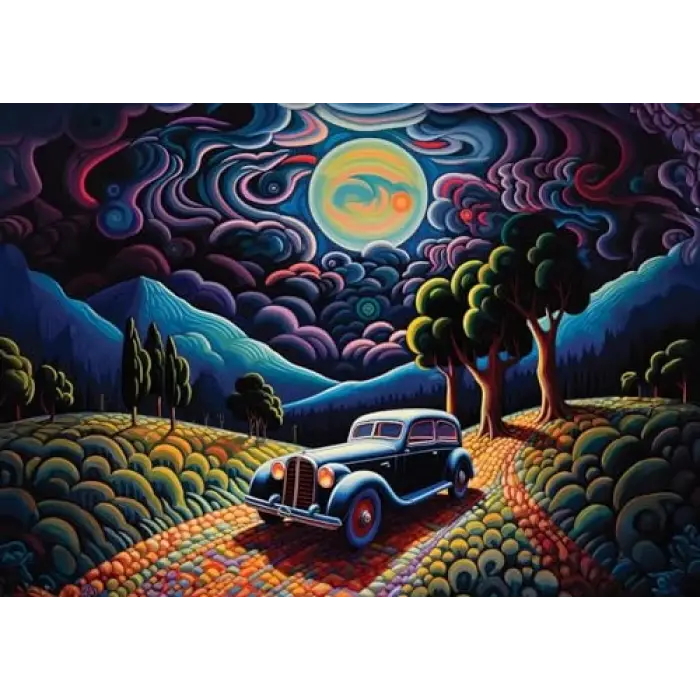 Transilvanyada Bir Gece 1000 Parça Puzzle