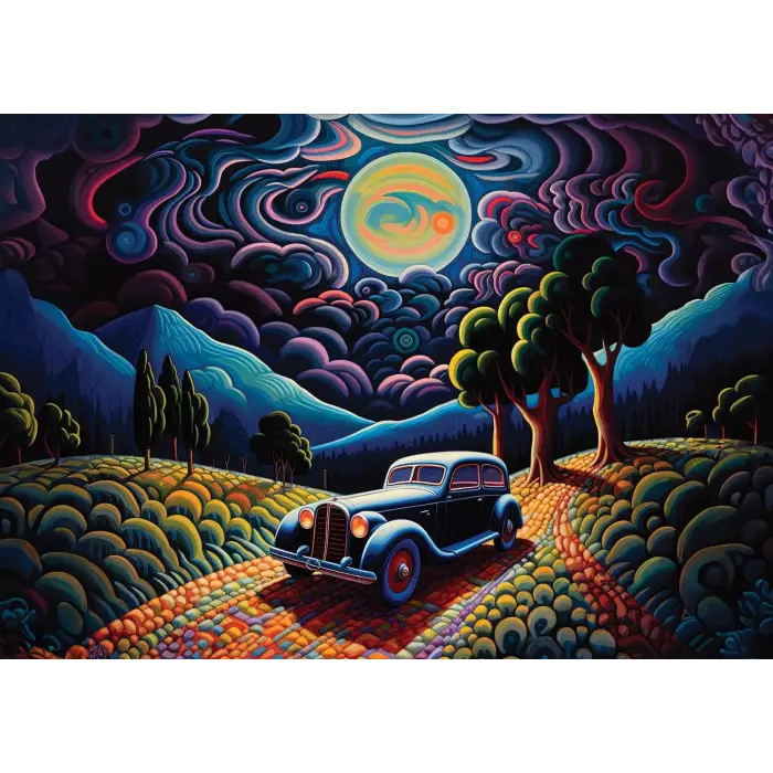 Transilvanyada Bir Gece 1000 Parça Puzzle