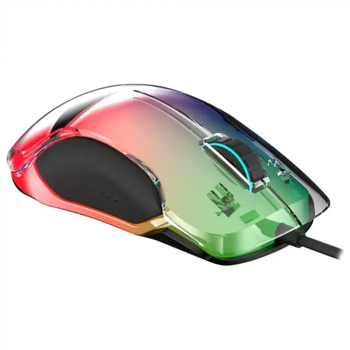 Translucent 10.000 Dpi Rgb Pro Gaming Oyuncu Mouse Macrolu
