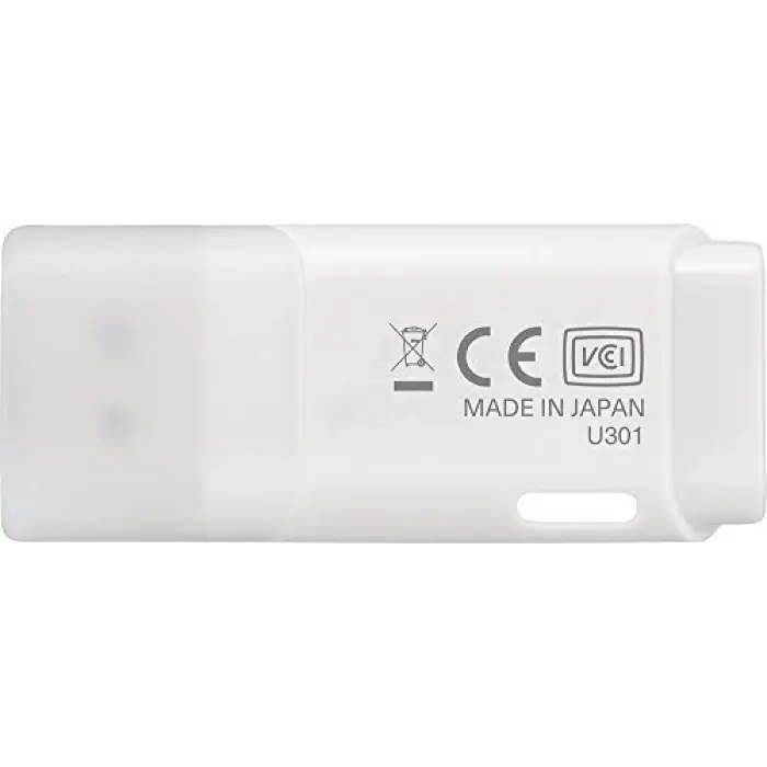 TransMemory U301 64GB USB Bellek; USB 3.2 Gen 1, Beyaz