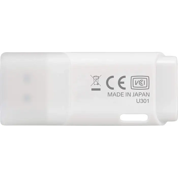 TransMemory U301 64GB USB Bellek; USB 3.2 Gen 1, Beyaz
