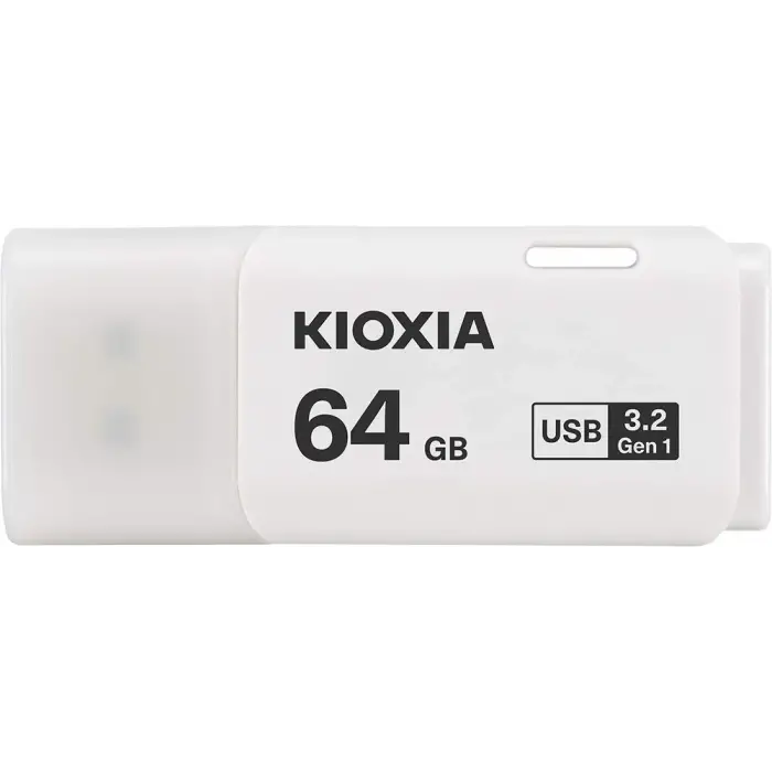 TransMemory U301 64GB USB Bellek; USB 3.2 Gen 1, Beyaz