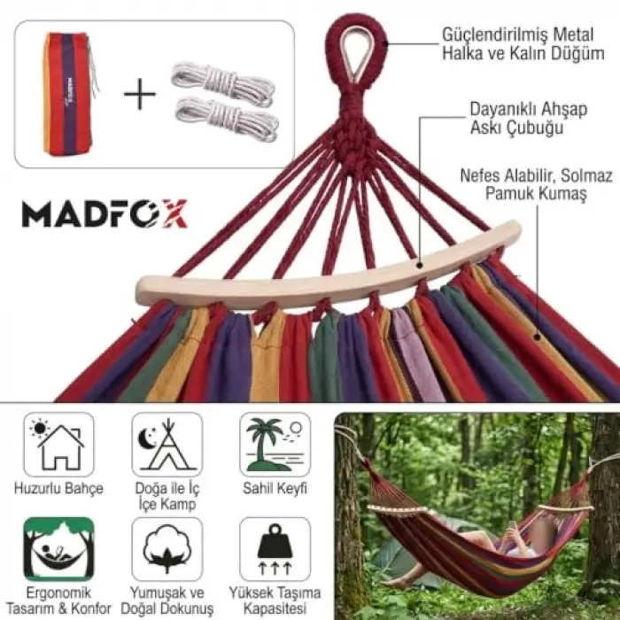 Tree Bed Lightweight Canvas Hamak