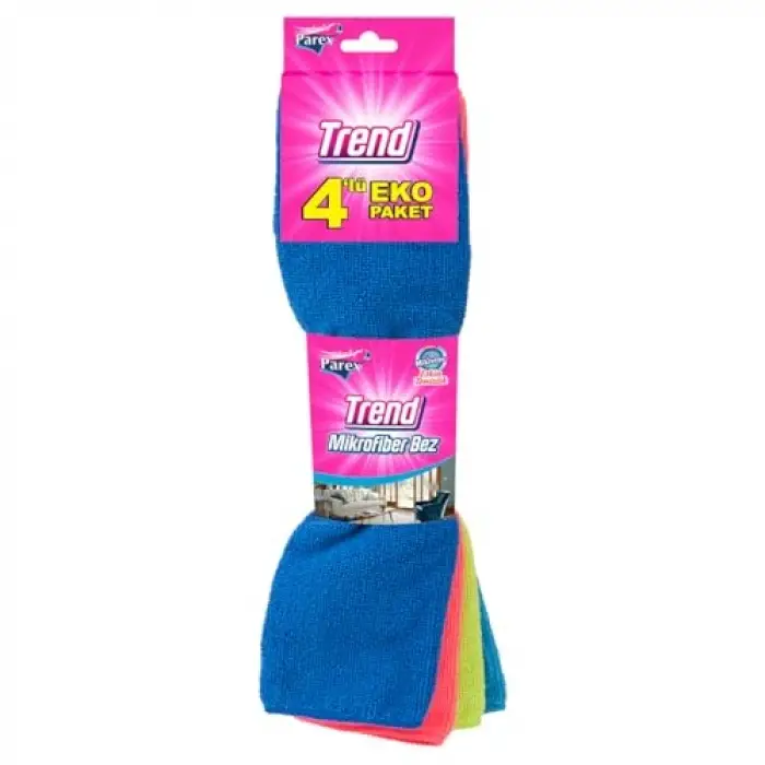 Trend Mikrofiber Temizlik Bezi 4lü