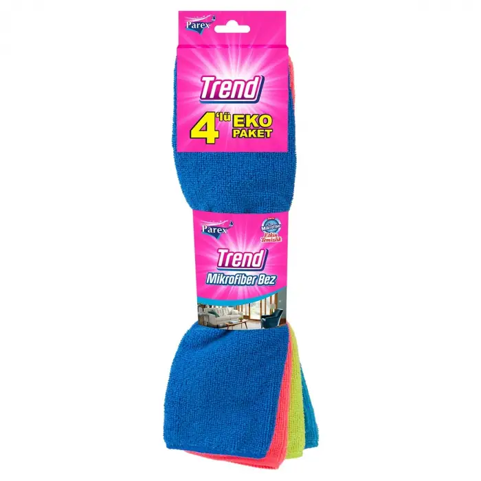 Trend Mikrofiber Temizlik Bezi 4lü
