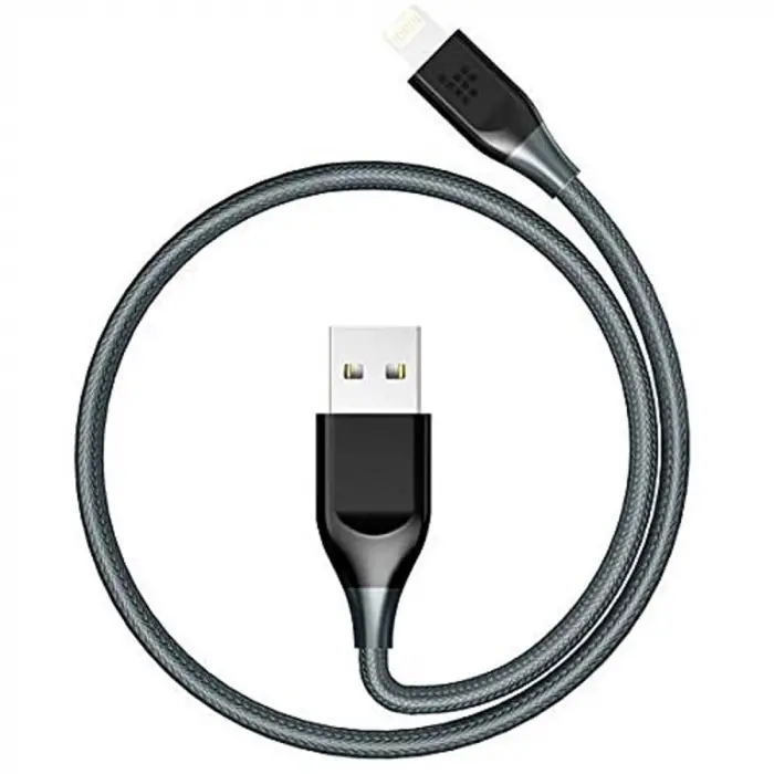 Tronsmart LTA14 Çift Örgülü Apple Lightning Şarj Kablosu, 1.2 Metre