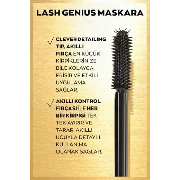 True Lash Genius 5 Etkili Maskara 10 Ml.