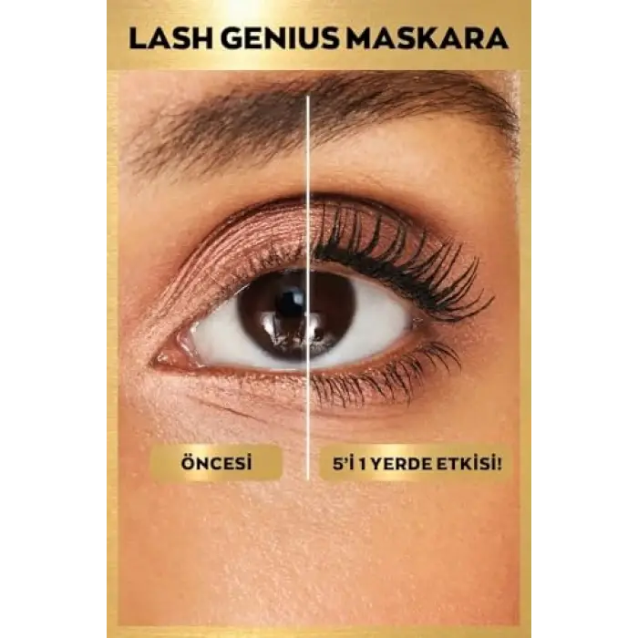 True Lash Genius 5 Etkili Maskara 10 Ml. İkili Set
