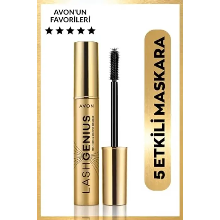 True Lash Genius 5 Etkili Maskara 10 Ml. İkili Set