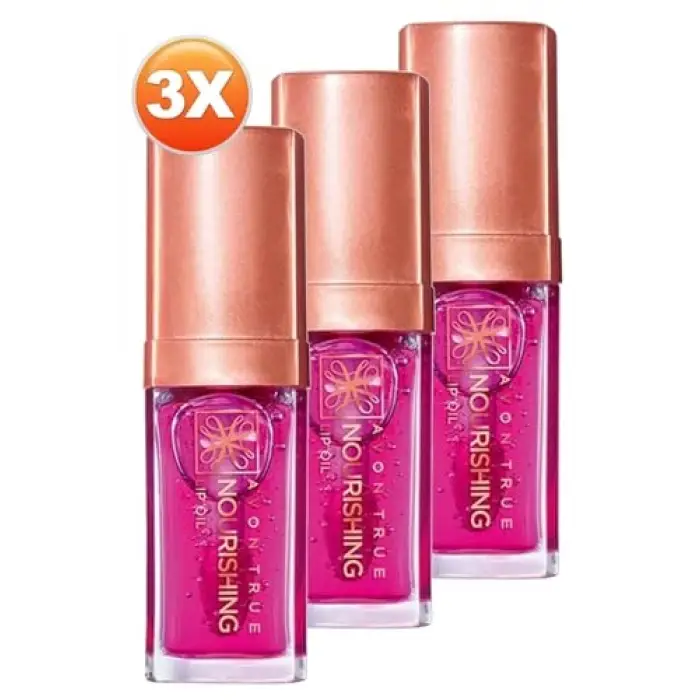 True Nourishing Dudak Yağı 7 Ml Blossom 3lü Set
