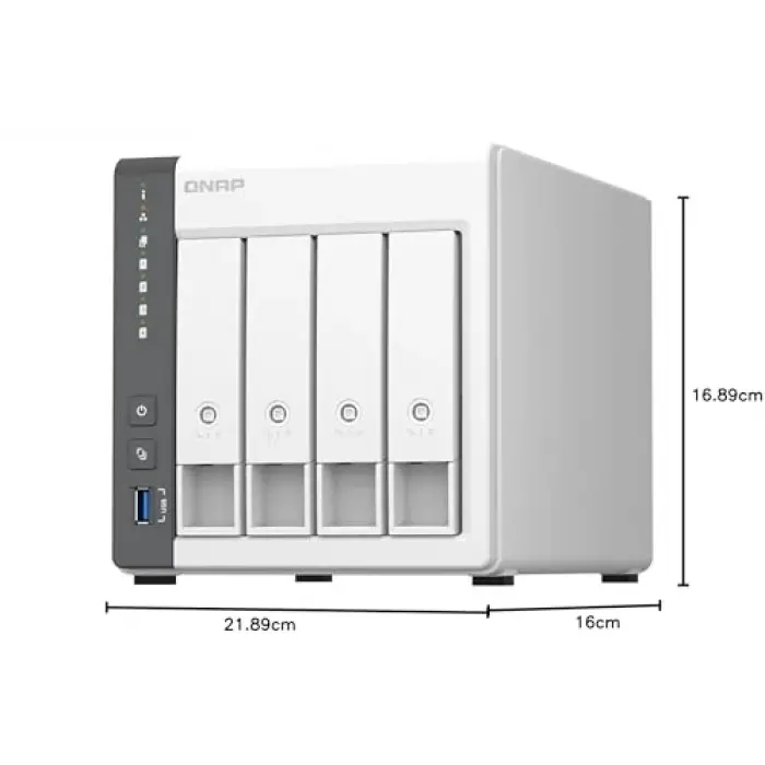 TS-433-4G 4 GB Ram, 4 Diskli Nas Server, Disksiz