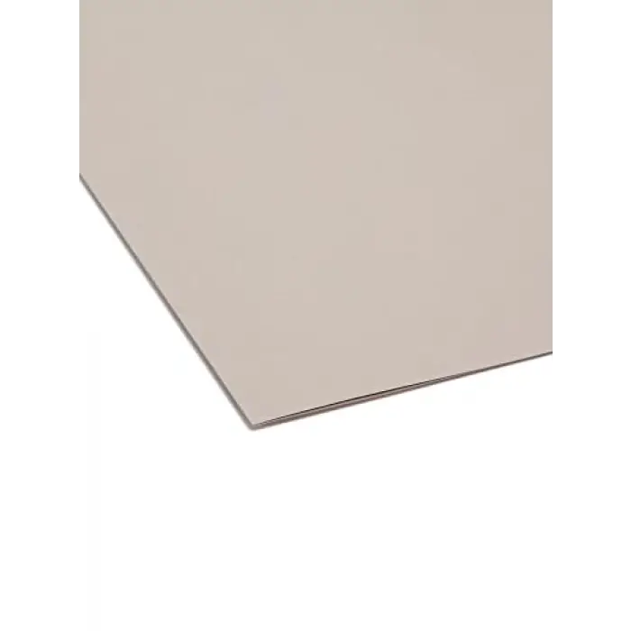 TUFF Asma Dosya Folder with Easy Slide Tab, 1/3 Cut Sliding Tab, Yasal Boyut, Çelik Gri, Kutu Başına 18 (64093, Çubuk Rengi May Vary)