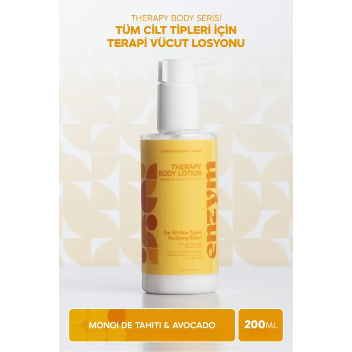Tüm Cilt Tipleri İçin Terapi Vücut Losyonu 200mL