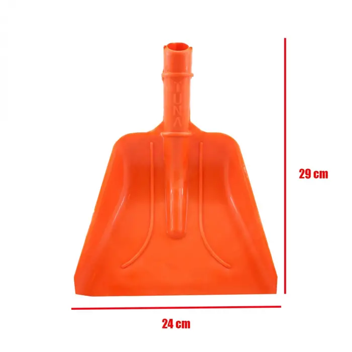 Tuna Plastik Faraş Kurek Turuncu 24 cm